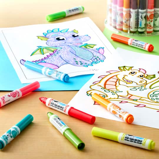 6 Packs: 50 ct. (300 total) Crayola® Pip-Squeaks™ Telescoping Marker Tower